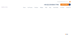 Desktop Screenshot of dataflowevents.co.uk